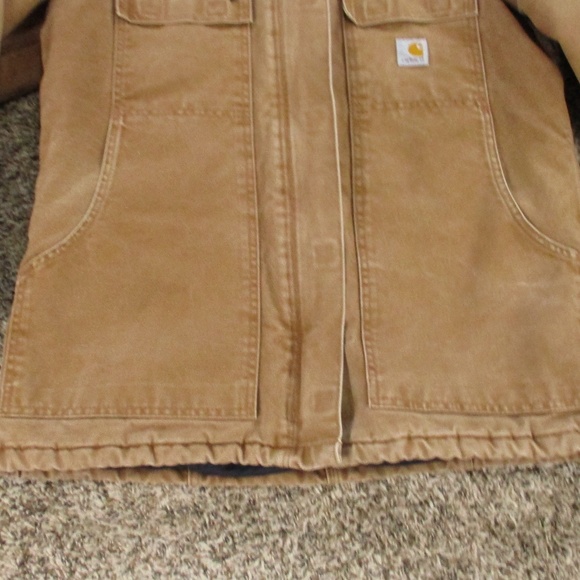 Carhartt Brown Hooded Jacket - Picture 5 of 15